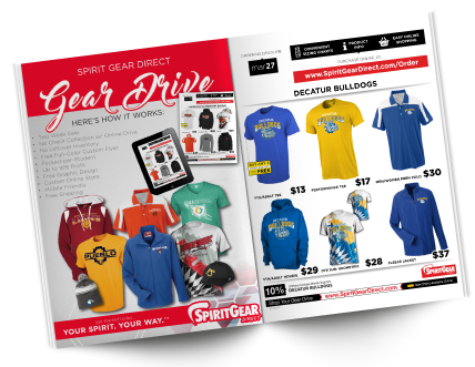 flyer samples spirit gear