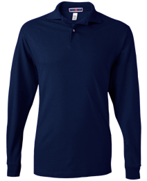 Long-Sleeve Jersey Polo