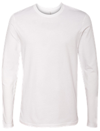 Adult Unisex Cotton Long Sleeve Tee
