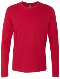 Adult Unisex Cotton Long Sleeve Tee